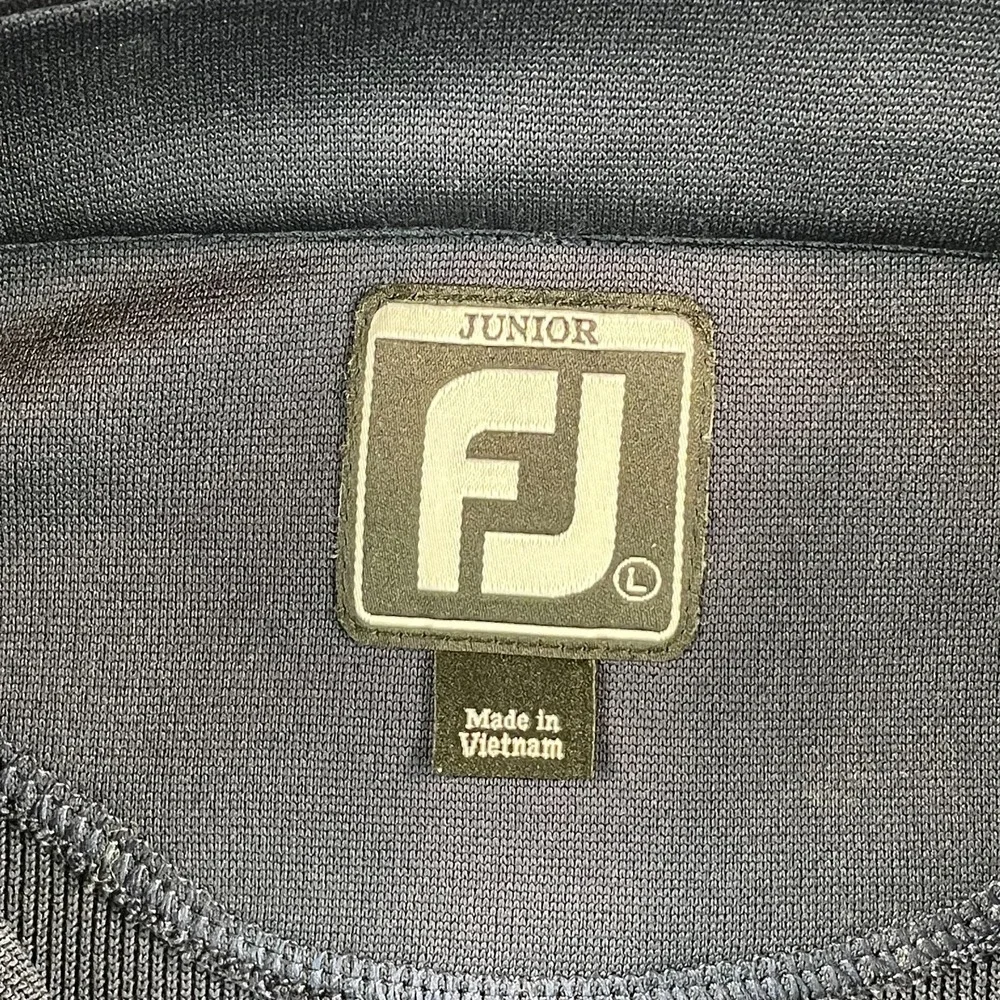 FootJoy x Whistling Straits Golf Course Half-Zip Pullover Junior Boys Large Navy